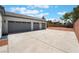 Expansive three-car garage with ample parking space, complemented by a spacious driveway at 8125 Soledad Canyon St, Las Vegas, NV 89131
