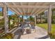 Outdoor barbecue area with seating provides a perfect setting for entertaining at 8255 One Las Vegas Blvd # 504, Las Vegas, NV 89123