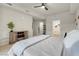 Relaxing bedroom with stylish accents, including a decorative console and a calming color scheme at 8255 One Las Vegas Blvd # 504, Las Vegas, NV 89123