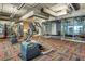 Gym featuring various exercise machines and colorful floors at 8255 One Las Vegas Blvd # 504, Las Vegas, NV 89123