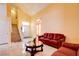 Welcoming entryway featuring staircase, natural light and tile floor at 8370 Lost Lake Ct, Las Vegas, NV 89147