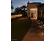 This home features a beautifully landscaped front yard with decorative holiday lighting at 1198 Golf Club, Laughlin, NV 89029