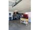 Well-organized garage space with workbench, shelving, and tool storage system at 1198 Golf Club, Laughlin, NV 89029