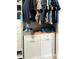Bright closet featuring cabinets, drawers, and hanging space, offering functional storage and organization at 1198 Golf Club, Laughlin, NV 89029