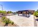 This backyard features a patio, pool, pergola, and well-maintained landscaping at 12168 Dorada Coast Ave, Las Vegas, NV 89138