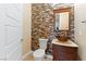 Stylish bathroom features glass sink, decorative tile wall, and modern fixtures at 12168 Dorada Coast Ave, Las Vegas, NV 89138