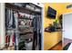 Organized closet featuring shelving, clothing rods, and storage solutions at 147 Cervantes St, Las Vegas, NV 89101