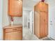 Hallway storage and cabinetry are featured in this home's entrance at 2244 Shadow Canyon Dr, Henderson, NV 89044