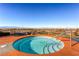 Outdoor hot tub overlooking the golf course and the city at 2244 Shadow Canyon Dr, Henderson, NV 89044