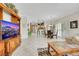 Open-concept living space featuring tile flooring, and a dining area at 2244 Shadow Canyon Dr, Henderson, NV 89044