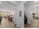 Bright, open interior showcases a modern kitchen, dining area, and a convenient laundry room at 25 Red Creek Bluff St, Henderson, NV 89011