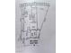 Detailed lot plan showing property dimensions, layout, and key features like garage and patio at 25 Red Creek Bluff St, Henderson, NV 89011