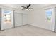 Spacious bedroom with large windows offering natural light and ample closet space at 3150 Soft Breezes Dr # 1037, Las Vegas, NV 89128