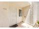 Condo front door with security gate, and stylish number display at 3150 Soft Breezes Dr # 1037, Las Vegas, NV 89128