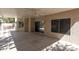 Large covered patio with dual ceiling fans, perfect for outdoor relaxation and entertaining at 3633 Fox Heather Dr, Las Vegas, NV 89129