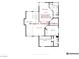 Detailed second floor floorplan showcasing the layout of the home with room dimensions at 364 Clark Dr, Henderson, NV 89074