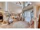 Bright foyer with tile flooring flows into an open living space, showcasing style at 364 Clark Dr, Henderson, NV 89074
