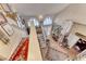 A high-angle shot shows a lofted area with many decorations and art at 364 Clark Dr, Henderson, NV 89074