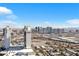 Sweeping city view showcasing high-rise buildings with the Palms Hotel prominent at 4381 W Flamingo Rd # 3710, Las Vegas, NV 89103