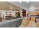Spacious living room with an open floor plan at 5220 Shasta Daisy St, North Las Vegas, NV 89031