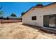 Backyard featuring a large open space and access to the house at 5274 Somerset Dr, Las Vegas, NV 89120