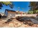 Backyard featuring a large open space with mature landscaping at 5274 Somerset Dr, Las Vegas, NV 89120