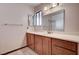 Bathroom featuring a large vanity, ample counter space, and modern fixtures at 5274 Somerset Dr, Las Vegas, NV 89120