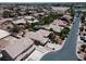 Aerial view of the property featuring a backyard oasis with pool, spa, and outdoor living spaces at 6224 Red Pine Ct, Las Vegas, NV 89130