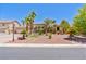 Beautiful single story home featuring desert landscaping and stone accents at 6224 Red Pine Ct, Las Vegas, NV 89130