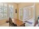 Bright office space with ample windows and a view of the home's entryway at 6224 Red Pine Ct, Las Vegas, NV 89130