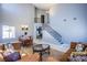 Spacious living room showcasing high ceilings, natural light, and stylish furnishings at 6259 Santander Ave, Las Vegas, NV 89103