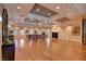 Elegant clubhouse featuring a fireplace, spacious seating, and sophisticated decor for social gatherings at 729 Sir James Bridge Way, Las Vegas, NV 89145