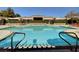 Community pool with crystal clear water at 729 Sir James Bridge Way, Las Vegas, NV 89145