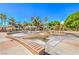 A colorful splash pad area in the community, perfect for children to play and cool off at 7410 Bridlehorne Ave, Las Vegas, NV 89131