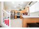 Well-equipped kitchen with stainless steel appliances, ample counter space, and plentiful cabinet storage, ready for cooking at 7690 Morning Lake Dr, Las Vegas, NV 89131