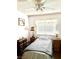 Comfortable bedroom with a ceiling fan, providing a cozy and inviting atmosphere at , Las Vegas, NV 89117