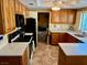 Kitchen with custom cabinets, granite countertops, and stainless appliances at , Las Vegas, NV 89117
