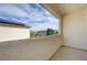View from the balcony featuring blue skies and solar panels on a neighboring home at 10512 Mann St, Las Vegas, NV 89141