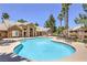 Community pool with ample seating, perfect for summer enjoyment at 1150 N Buffalo Dr # 1022, Las Vegas, NV 89128