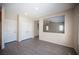 Open floor plan connecting living room to hallway, features a view into kitchen at 1405 Gilbert Creek Ave, North Las Vegas, NV 89031