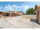 Spacious backyard featuring a fenced in pool with a shed and mature landscaping at 2809 Mason Ave, Las Vegas, NV 89102