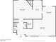 Layout featuring Gathering room with fireplace, kitchen, dining room, living room, and closet spaces at 2809 Mason Ave, Las Vegas, NV 89102