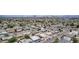 Expansive aerial view of a neighborhood featuring single-Gathering homes and distant city views at 2819 Taylor Ave, North Las Vegas, NV 89030