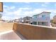 Community view from an outdoor balcony on a sunny day at 2964 Gunnery Forge St, Las Vegas, NV 89156