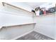 Walk-in closet featuring built-in shelves and rods, providing ample storage space at 2964 Gunnery Forge St, Las Vegas, NV 89156