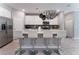 Bright kitchen with stainless steel appliances, a large island, and plenty of cabinet space at 2964 Gunnery Forge St, Las Vegas, NV 89156