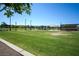 A grassy park volleyball court available for residents at 329 Brockbank Pl, Henderson, NV 89011