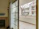 Sliding glass door leading to a covered patio, showcasing the building exterior at 3318 N Decatur Blvd # 1061, Las Vegas, NV 89130