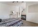 Bedroom with a fireplace, a closet, and a dresser at 3786 Port Ritchey St, Las Vegas, NV 89147