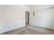 Spare bedroom with double closets and door to another room at 3786 Port Ritchey St, Las Vegas, NV 89147